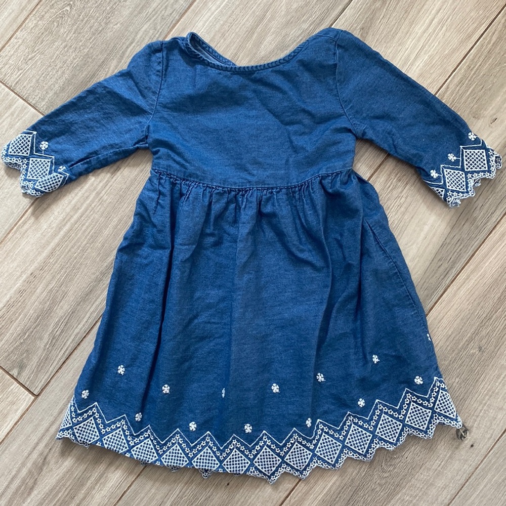 Old Navy Chambray Toddler Dress